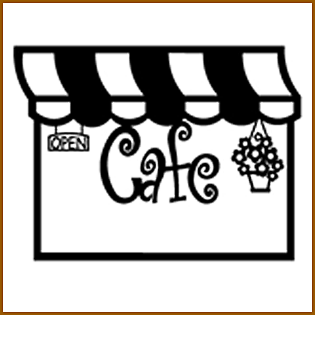 Bistro Window Decor Metal Wall Art