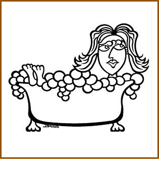 Bubbles without Towel Bar Metal Art Sculpture