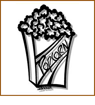 Popcorn Metal Wall Art