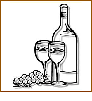 Wine for Two, Small, Metal Art Sculpture
